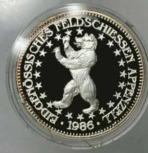 1986 franchi svizzera proof - 50,