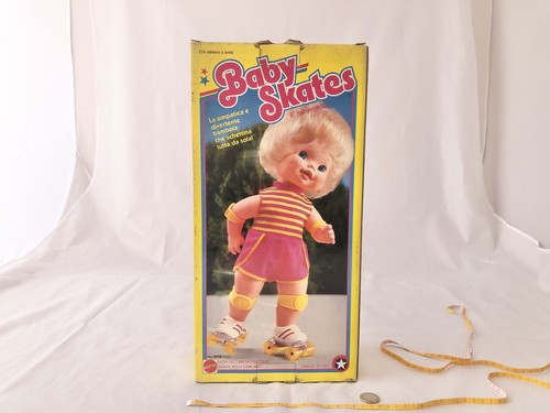 Bambola vintage baby skates - baby,