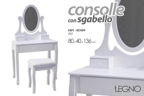 Consolle tavolo postazione - consolle,