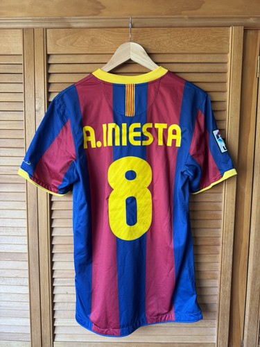 Maglia iniesta barcelona - iniesta, #8
