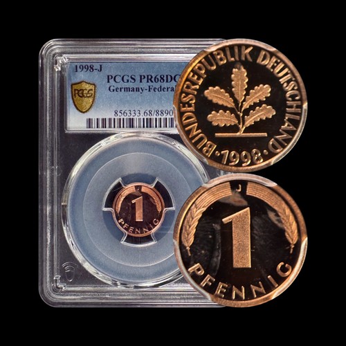 Germania 1998 pfennig j - germania., 1998,