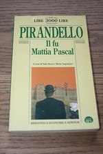 Luigi Pirandello Il Fu Mattia Pascal Newton 1997 Copertina Flessibile