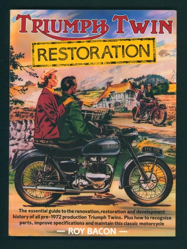 Libro restauro triumph - restauro, twin