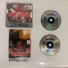 PlayStation 1 METAL GEAR SOLID Platinum ITA Come Nuovo