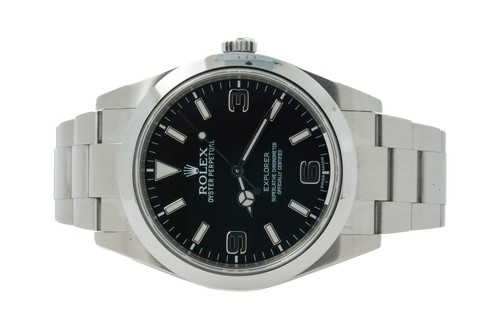 Rolex explorer black - black, dial