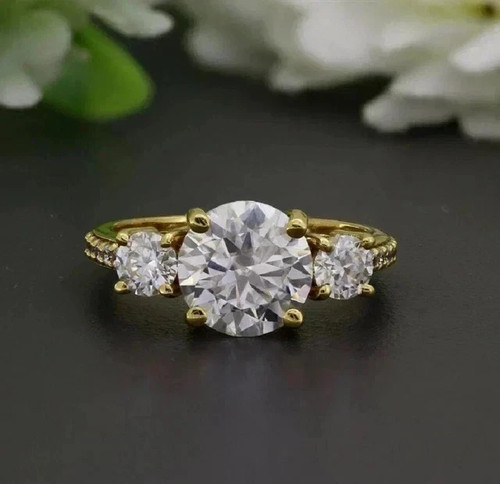 Fede nuziale fidanzamento - fidanzamento, 3ct