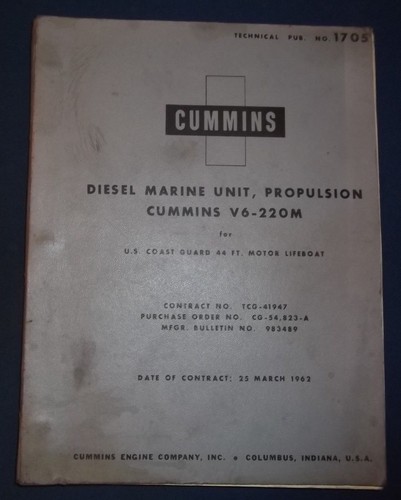 Cummins 220m unità - cummins, v6-220m