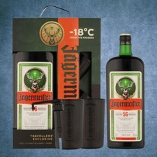 Jagermeister 1,75L con 2 bicchierini e pompa dosatore - Giftbox