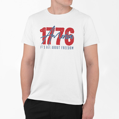 Maglietta patriotic 1776 - maglietta,