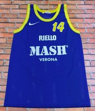 MASH VERONA 14 GIANOLLA BASKET MAGLIA  INDOSSATA WORN CANOTTA tg. XXXL