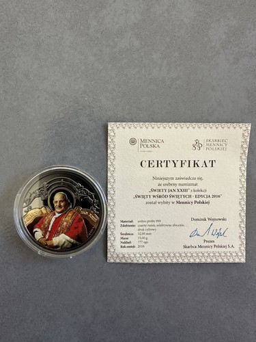 Moneta medaglia papa giovanni - medaglia,