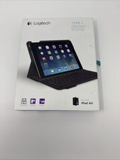 Custodia tastiera Logitech Type+ per iPad Air-sealed nuova vecchio magazzino