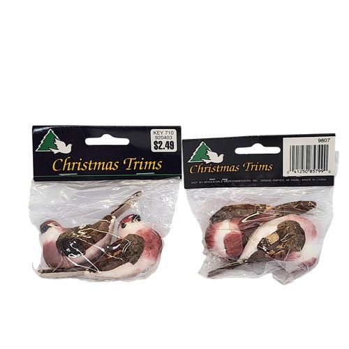 Ornamenti natalizi uccellino