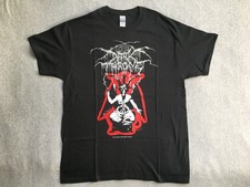 MAGLIA VINTAGE DARKTHRONE SOULSIDE JOURNEY 1992 BATHORY MAYHEM IMMORTAL SLAYER RARA