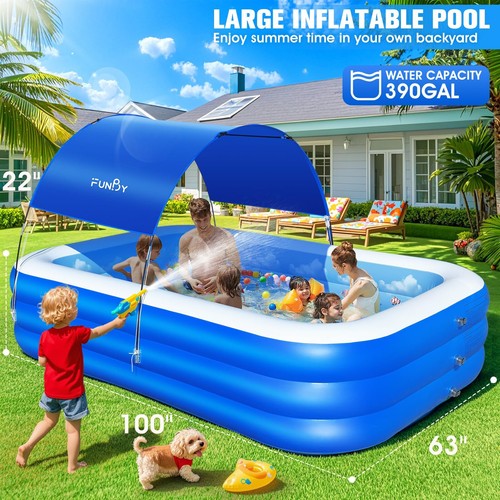 Alberca inflable extra grande - alberca,
