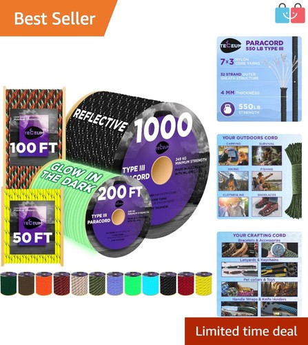 Paracord utility vibrante 1000 - utility,