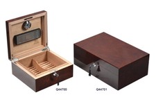 SCATOLA UMIDIFICATA CANFORO PORTASIGARI CASE HUMIDOR 45/75 CIGAR LUBINSKI Q44700