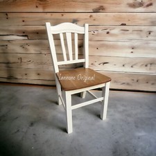 SEDIA RUSTICA  IN LEGNO IN