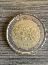 Moneta 2 euro Finlandia 2001