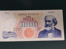 Lire Mille Giuseppe Verdi