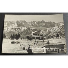 Cartolina Monte Bondone (Trento) - Stazione d'Arrivo Seggiovia Vanere