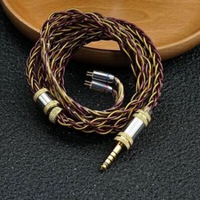 Cavo aggiornamento cuffie 8 fili cavo cuffie HIFI MMCX 078 dual pin QDCTFZ