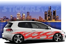 Adesivi auto tuning adesivi tribali TRIBAL 11 decalcomanie car stisckers decals