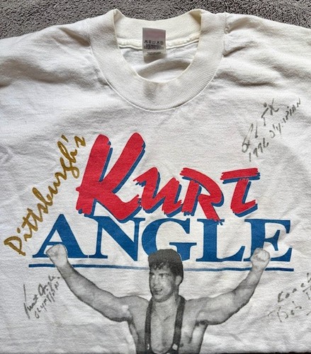 Shirt vintage kurt angle - t-shirt,