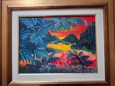 dipinto olio su tela paesaggio di Nerone (Sergio Terzi)