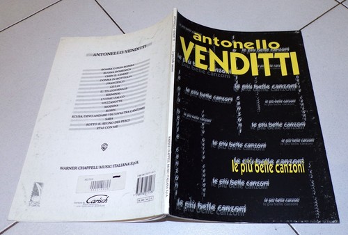 Spartiti antonello venditti - spartiti,