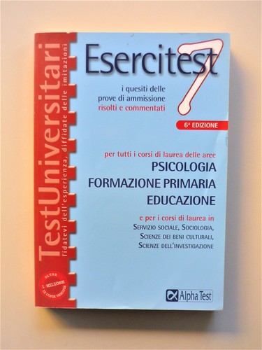 Esercitest psicologia