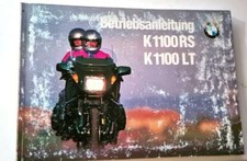 BMW K 1100 LT - K1100RS - Libretto Uso e Manutenzione edizione  tedesca - usato