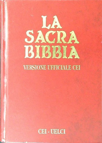 Sacra bibbia cei - bibbia, aa.vv.