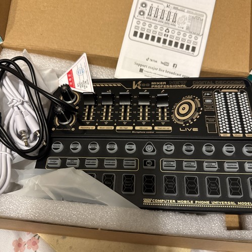 Mixer live sound card - sound,
