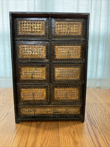 Cassettiera vintage indiana