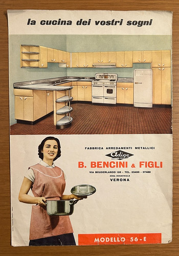Pubblicità vintage bencini - vintage,