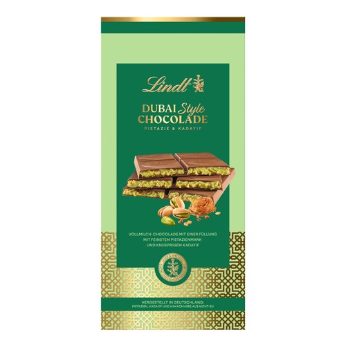 Lindt dubai style - lindt, tavoletta