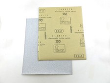 20 Fogli Carta Vetrata Abrasiva Carrozzeria Legno Metallo