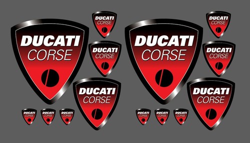 Kit adesivi ducati corse - kit, 14