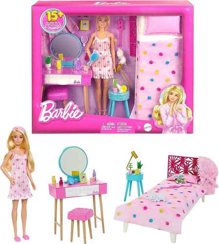 Barbie set camera da - barbie, letto
