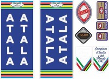 Adesivi Telaio ATALA Campione del Mondo 1982 -1983