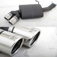 Terminale di Scarico Sportivo ULTER BMW Serie 1 E82 Coupè E88 Cabrio 118d 120d 2x70