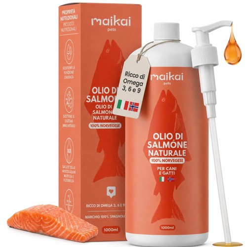 Olio salmone norvegese per - di,