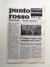 Punto Rosso giornale Isontino Novembre   1977