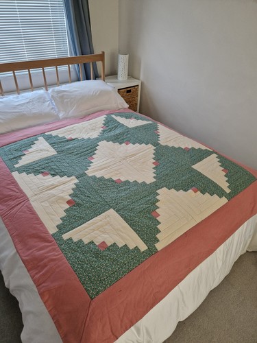 Trapunta patchwork vintage