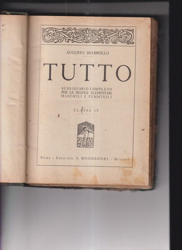 Sussidiario elementare - sussidiario, iv
