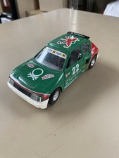 Modellino Peugeot 205 Turbo T16 Benetton Burago 1/25