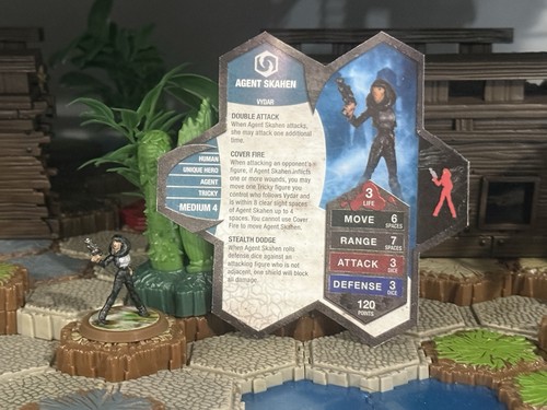 Heroscape agent skahen - heroscape,