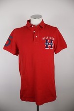 TOMMY HILFIGER DENIM POLO MAGLIA UOMO COTONE L MAN COTTON SHIRT CASUAL VINTAGE