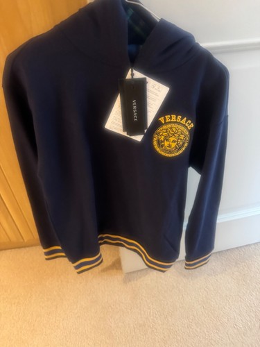 Versace felpa con cappuccio